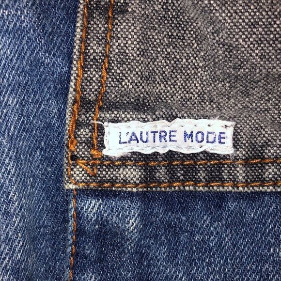 Vintage 1980’s Denim Marty McFly Vest | Size 6 - Picture 3 of 5